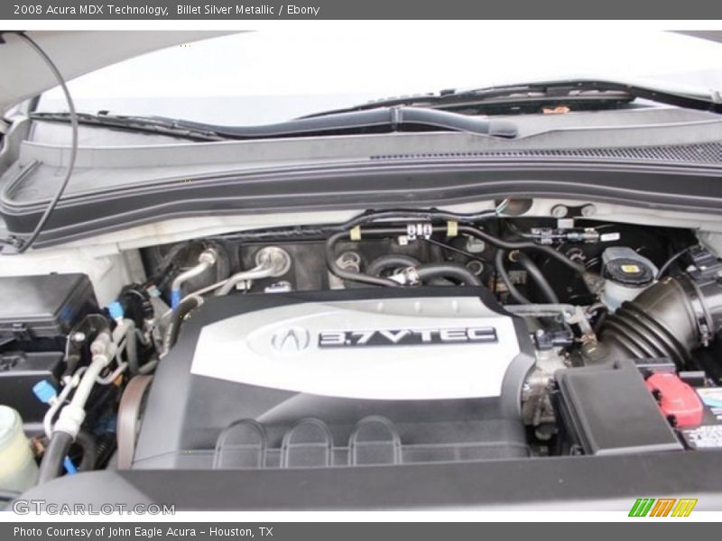 Billet Silver Metallic / Ebony 2008 Acura MDX Technology