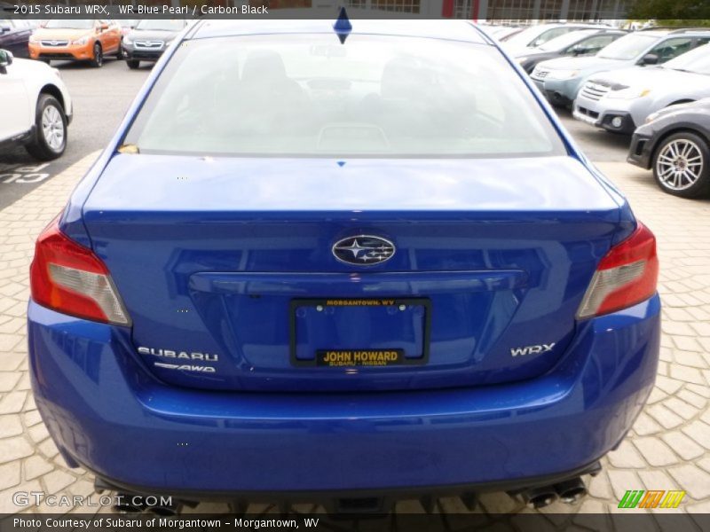 WR Blue Pearl / Carbon Black 2015 Subaru WRX