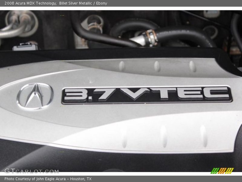 Billet Silver Metallic / Ebony 2008 Acura MDX Technology