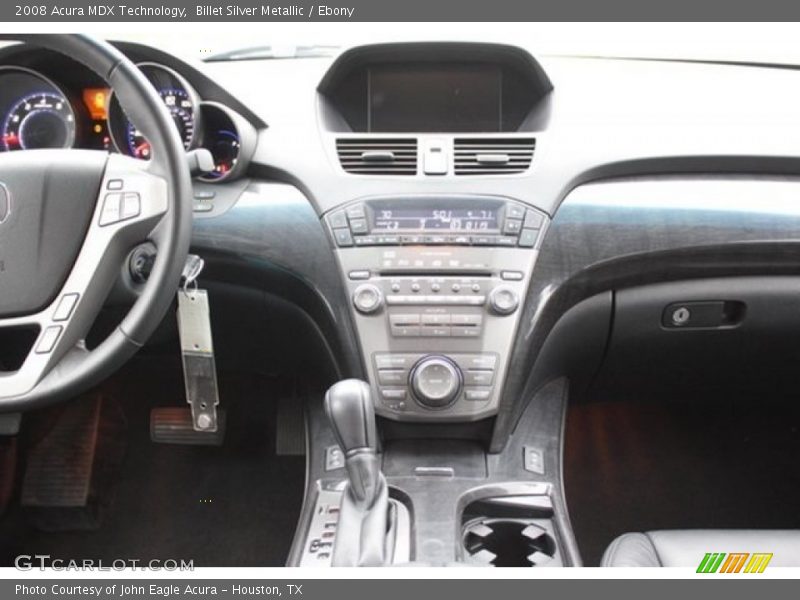 Billet Silver Metallic / Ebony 2008 Acura MDX Technology
