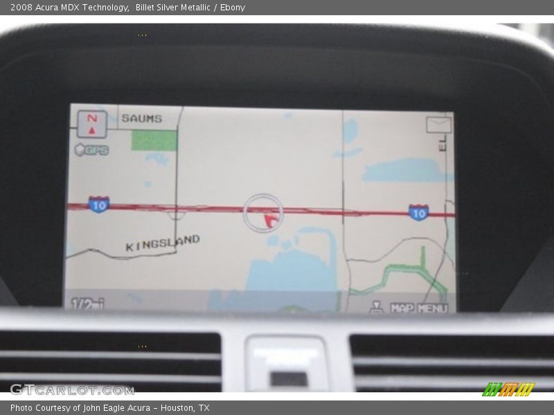 Billet Silver Metallic / Ebony 2008 Acura MDX Technology