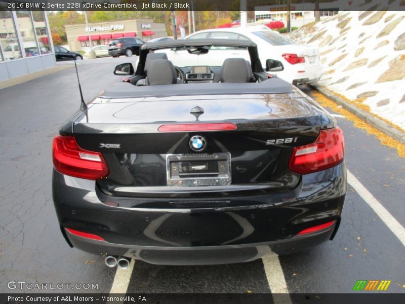 Jet Black / Black 2016 BMW 2 Series 228i xDrive Convertible