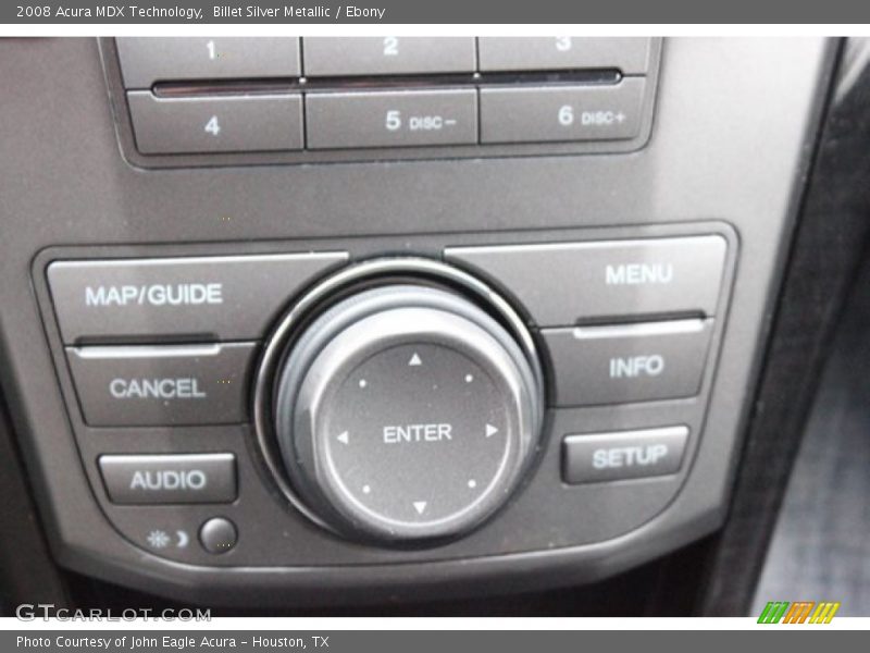 Billet Silver Metallic / Ebony 2008 Acura MDX Technology