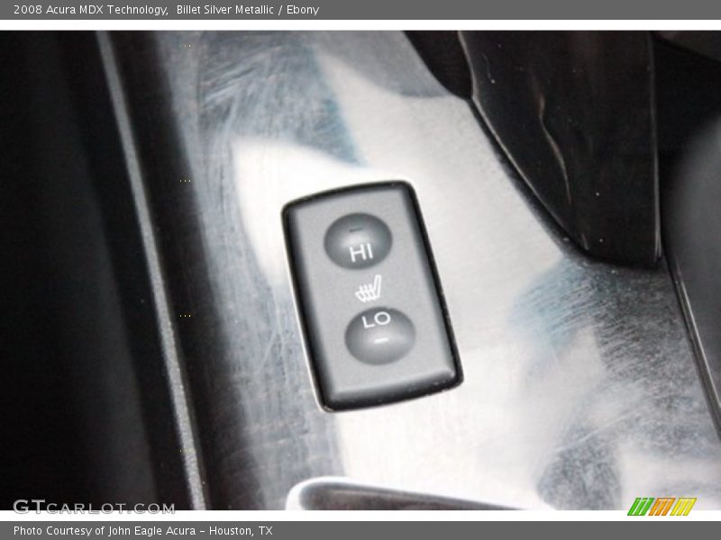 Billet Silver Metallic / Ebony 2008 Acura MDX Technology