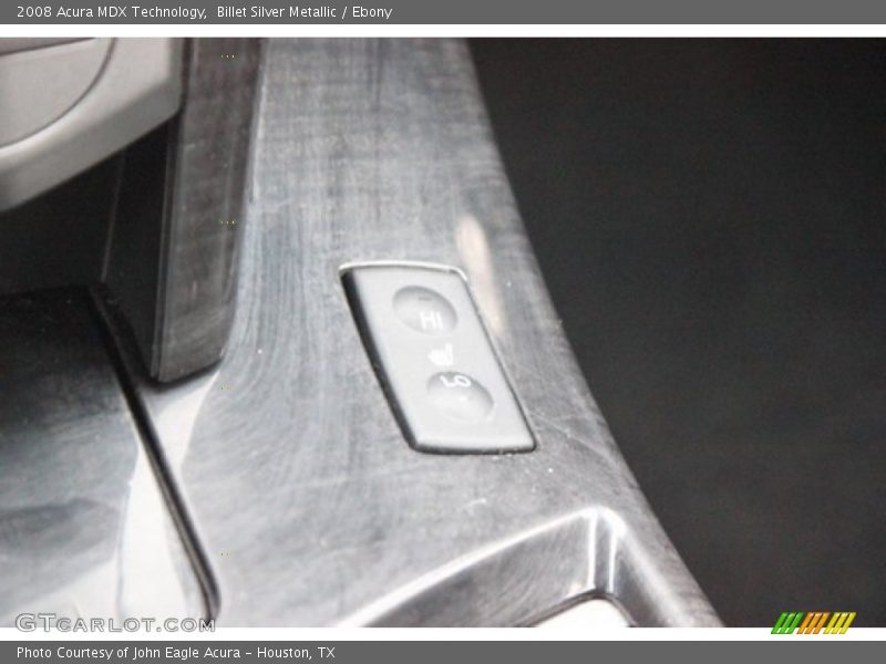 Billet Silver Metallic / Ebony 2008 Acura MDX Technology