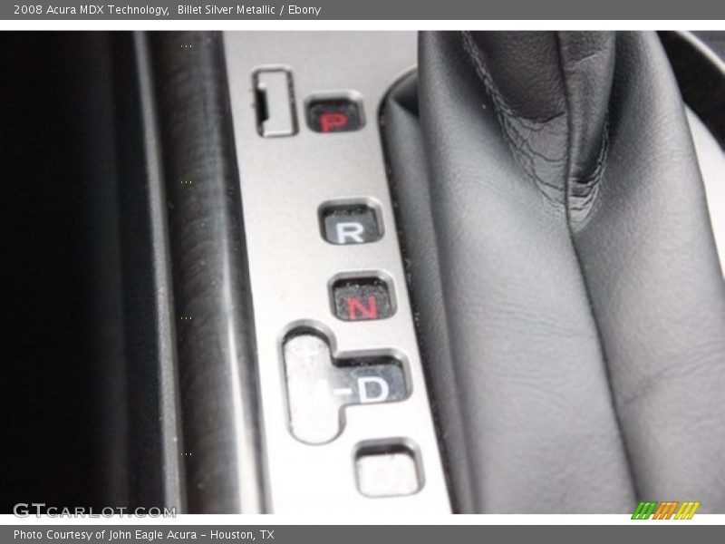 Billet Silver Metallic / Ebony 2008 Acura MDX Technology