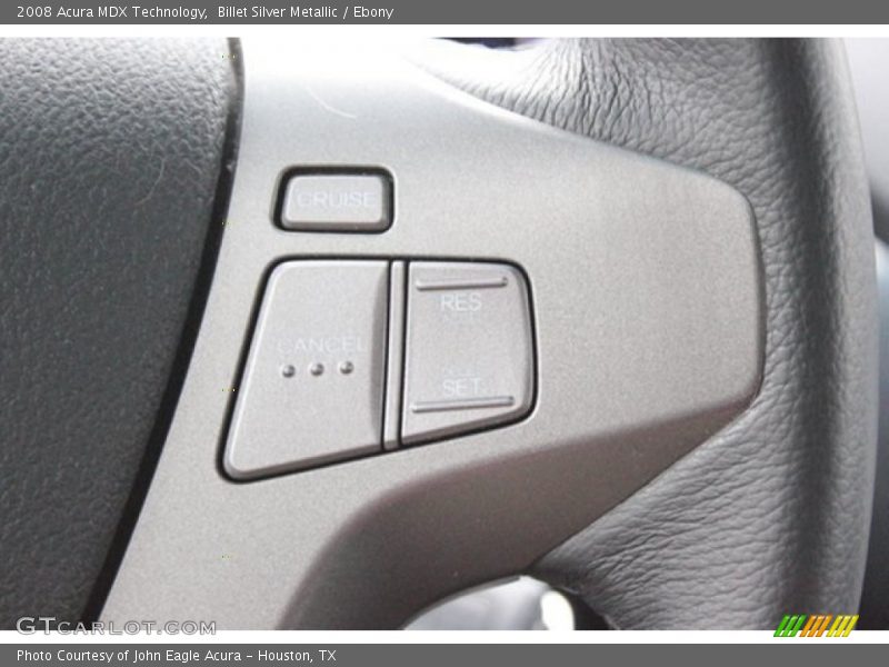 Billet Silver Metallic / Ebony 2008 Acura MDX Technology