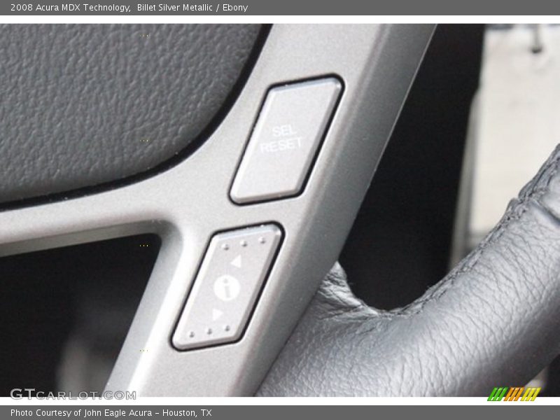 Billet Silver Metallic / Ebony 2008 Acura MDX Technology
