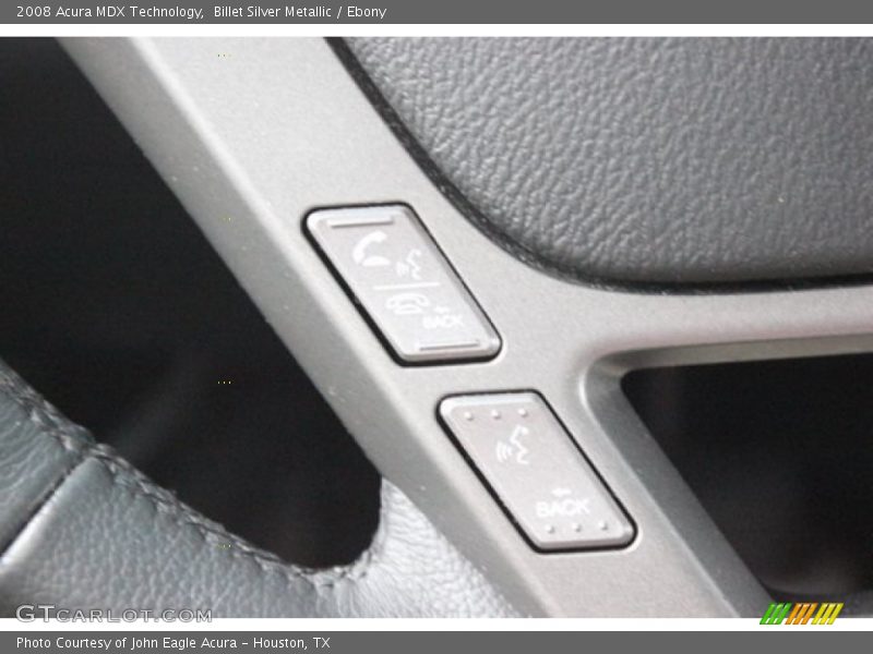 Billet Silver Metallic / Ebony 2008 Acura MDX Technology