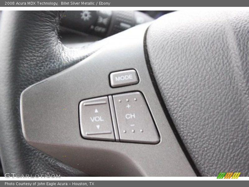 Billet Silver Metallic / Ebony 2008 Acura MDX Technology