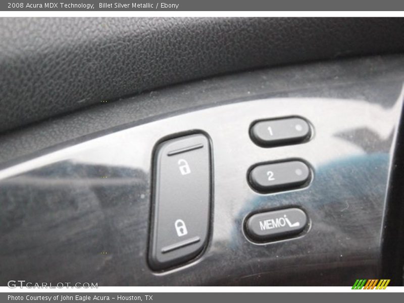 Billet Silver Metallic / Ebony 2008 Acura MDX Technology