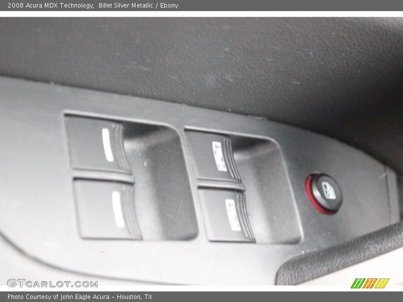 Billet Silver Metallic / Ebony 2008 Acura MDX Technology