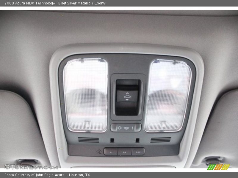 Billet Silver Metallic / Ebony 2008 Acura MDX Technology