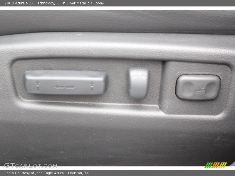 Billet Silver Metallic / Ebony 2008 Acura MDX Technology