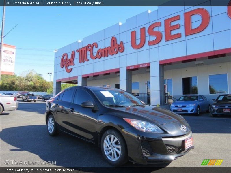 Black Mica / Black 2012 Mazda MAZDA3 i Touring 4 Door