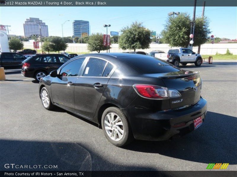 Black Mica / Black 2012 Mazda MAZDA3 i Touring 4 Door