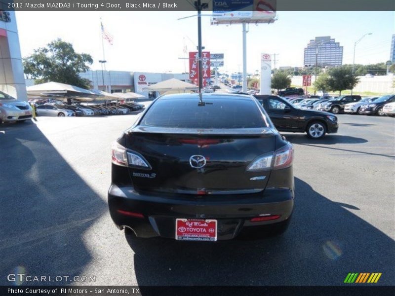 Black Mica / Black 2012 Mazda MAZDA3 i Touring 4 Door