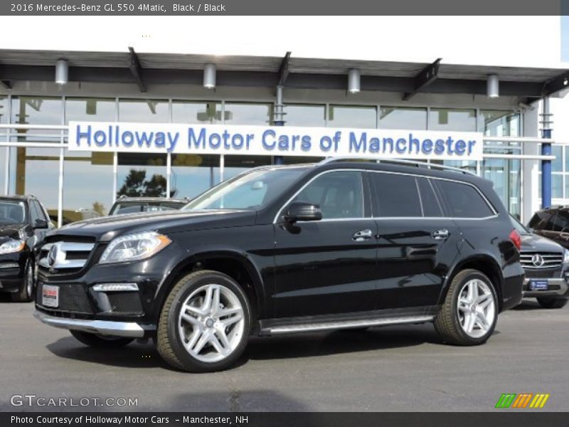 Black / Black 2016 Mercedes-Benz GL 550 4Matic