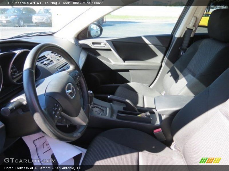 Black Mica / Black 2012 Mazda MAZDA3 i Touring 4 Door