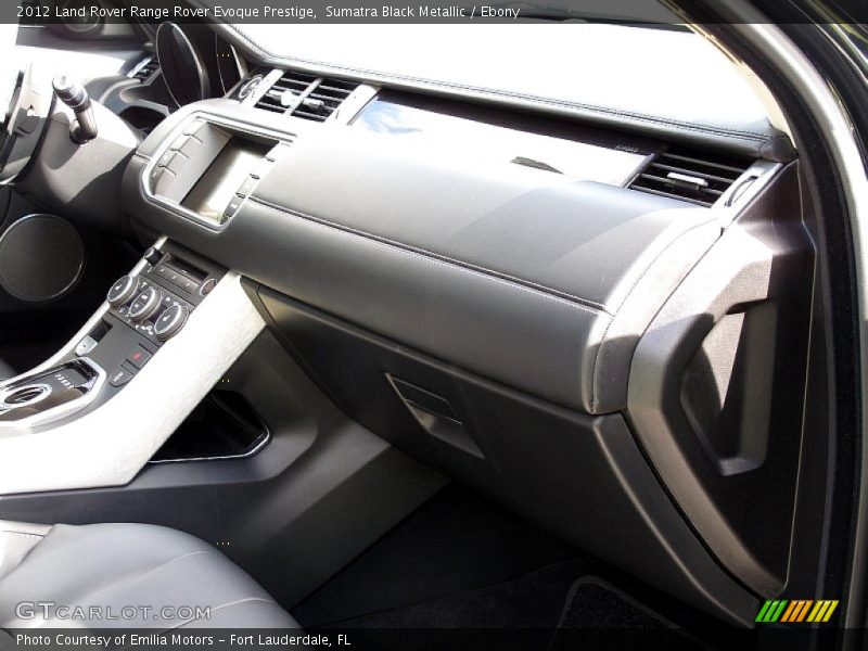 Sumatra Black Metallic / Ebony 2012 Land Rover Range Rover Evoque Prestige