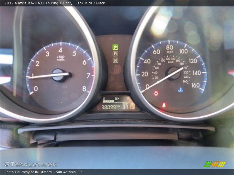 Black Mica / Black 2012 Mazda MAZDA3 i Touring 4 Door