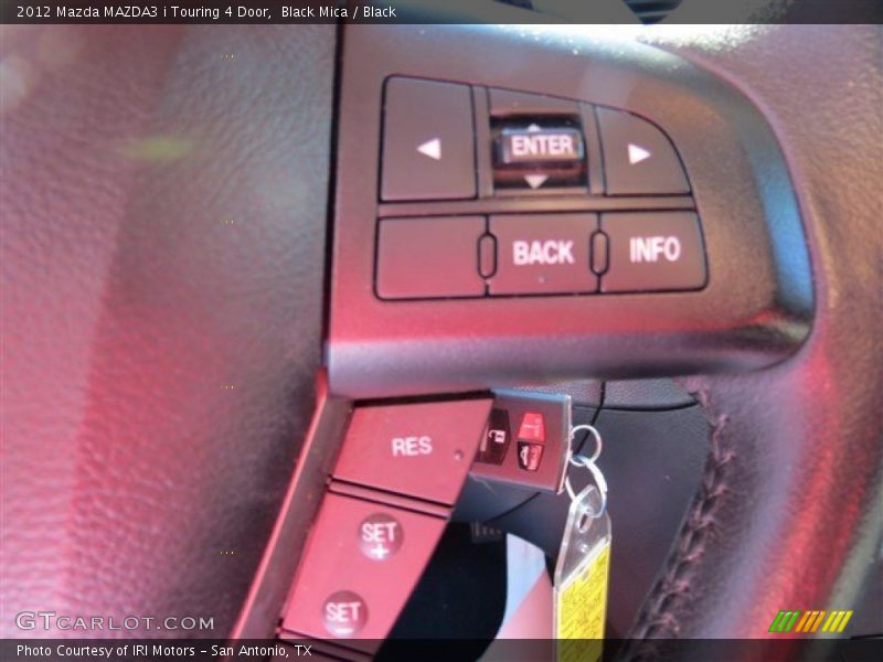 Black Mica / Black 2012 Mazda MAZDA3 i Touring 4 Door