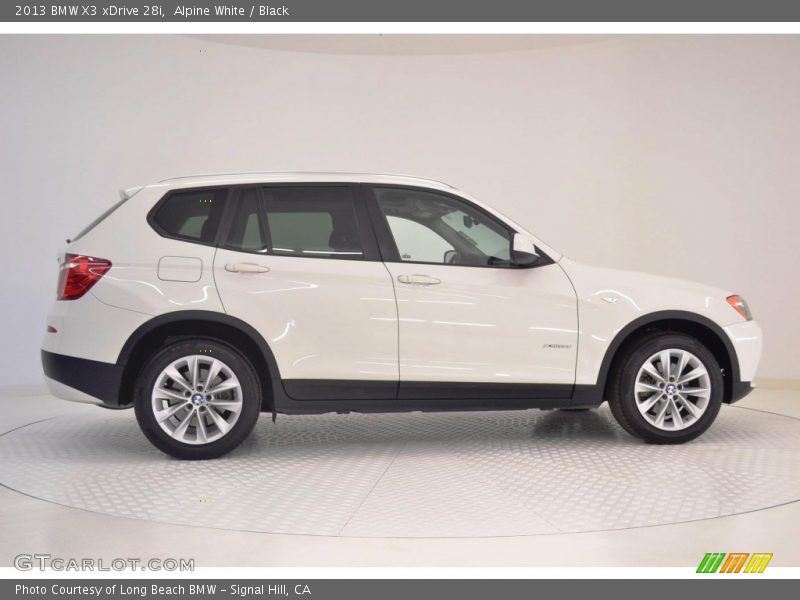 Alpine White / Black 2013 BMW X3 xDrive 28i