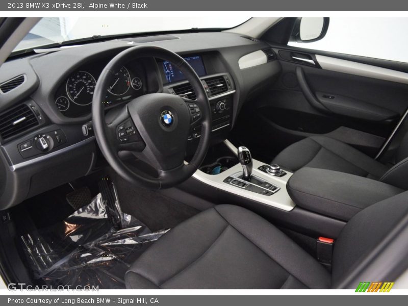 Alpine White / Black 2013 BMW X3 xDrive 28i