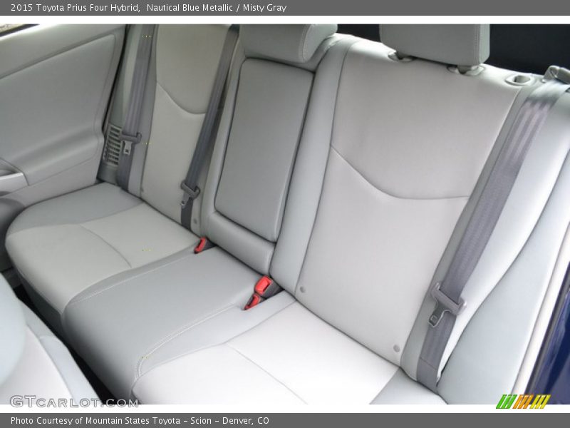 Nautical Blue Metallic / Misty Gray 2015 Toyota Prius Four Hybrid