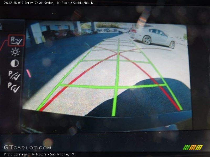 Jet Black / Saddle/Black 2012 BMW 7 Series 740Li Sedan