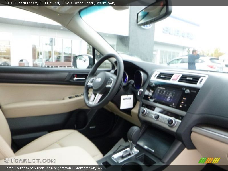 Crystal White Pearl / Warm Ivory 2016 Subaru Legacy 2.5i Limited