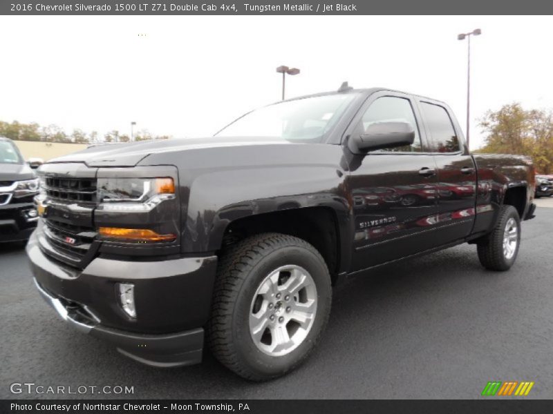 Tungsten Metallic / Jet Black 2016 Chevrolet Silverado 1500 LT Z71 Double Cab 4x4