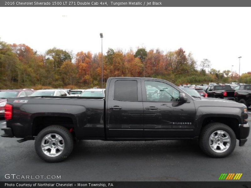 Tungsten Metallic / Jet Black 2016 Chevrolet Silverado 1500 LT Z71 Double Cab 4x4