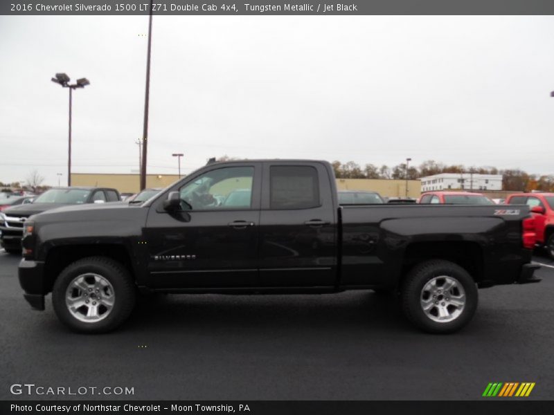 Tungsten Metallic / Jet Black 2016 Chevrolet Silverado 1500 LT Z71 Double Cab 4x4