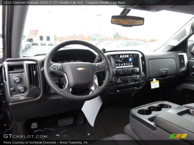 Tungsten Metallic / Jet Black 2016 Chevrolet Silverado 1500 LT Z71 Double Cab 4x4