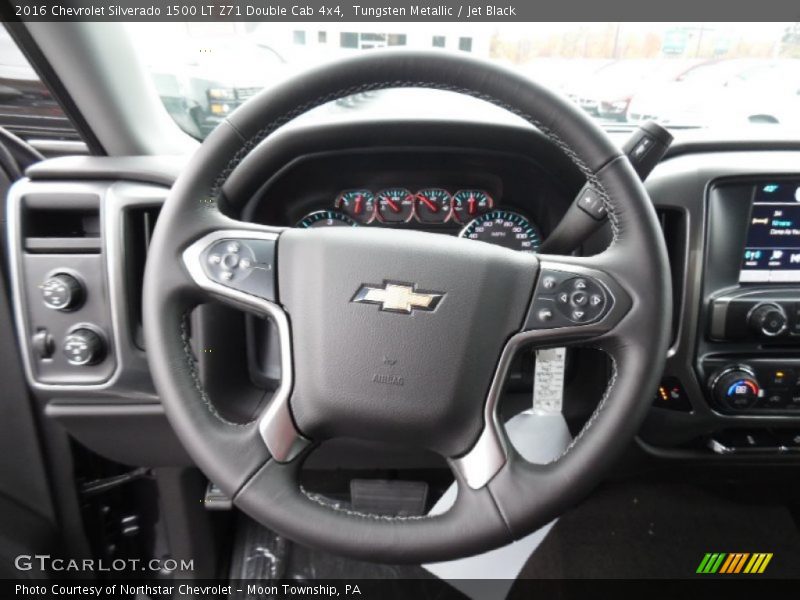 Tungsten Metallic / Jet Black 2016 Chevrolet Silverado 1500 LT Z71 Double Cab 4x4