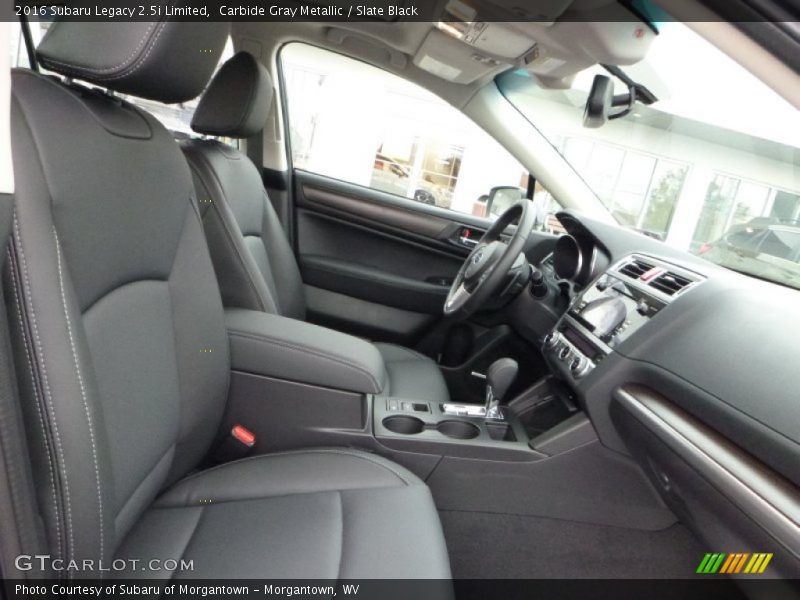 Carbide Gray Metallic / Slate Black 2016 Subaru Legacy 2.5i Limited