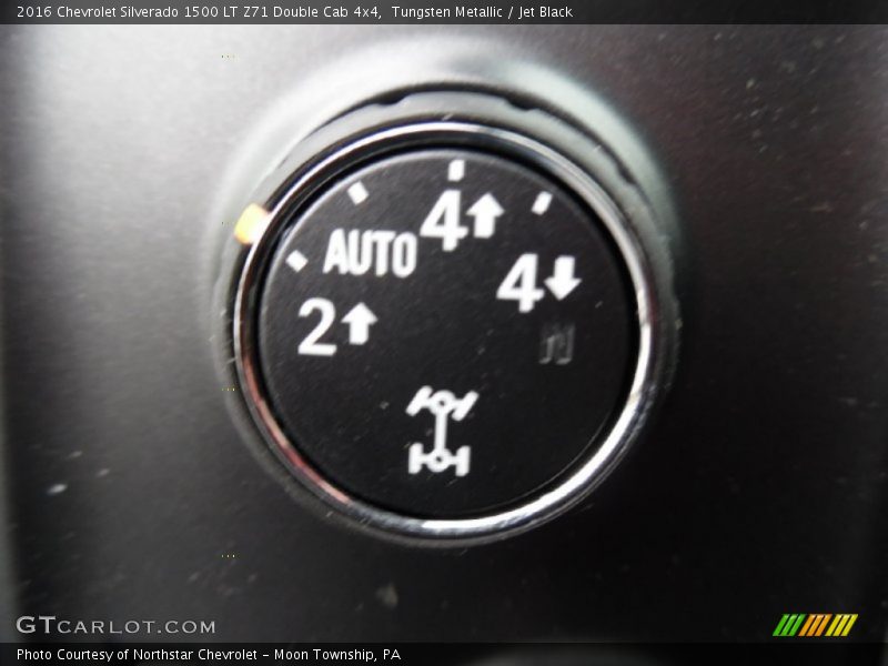 Tungsten Metallic / Jet Black 2016 Chevrolet Silverado 1500 LT Z71 Double Cab 4x4