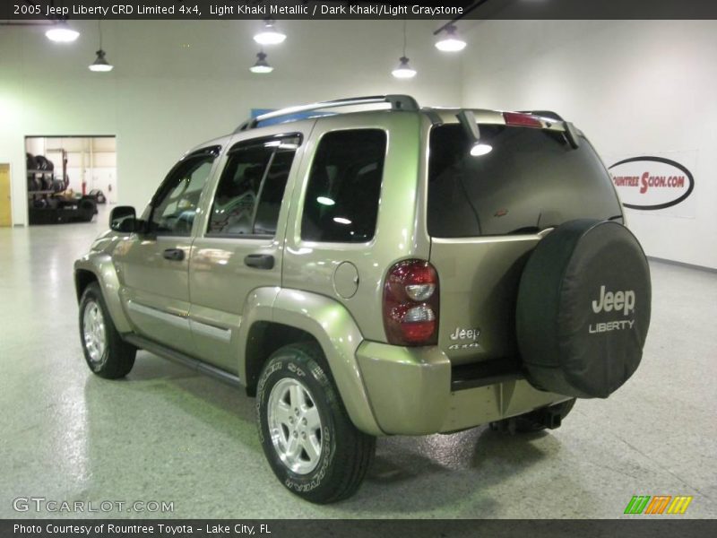 Light Khaki Metallic / Dark Khaki/Light Graystone 2005 Jeep Liberty CRD Limited 4x4