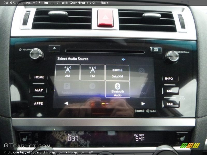 Carbide Gray Metallic / Slate Black 2016 Subaru Legacy 2.5i Limited