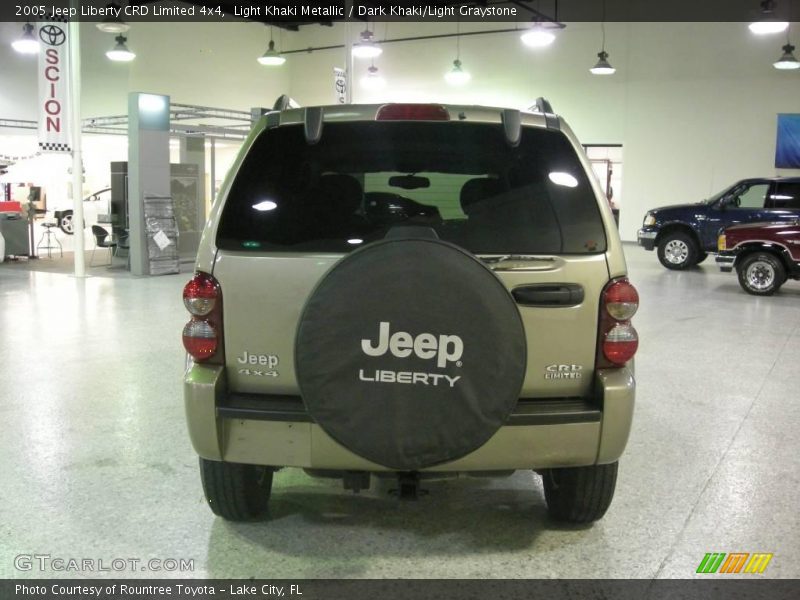 Light Khaki Metallic / Dark Khaki/Light Graystone 2005 Jeep Liberty CRD Limited 4x4