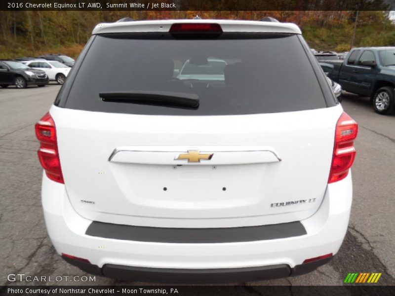 Summit White / Jet Black 2016 Chevrolet Equinox LT AWD