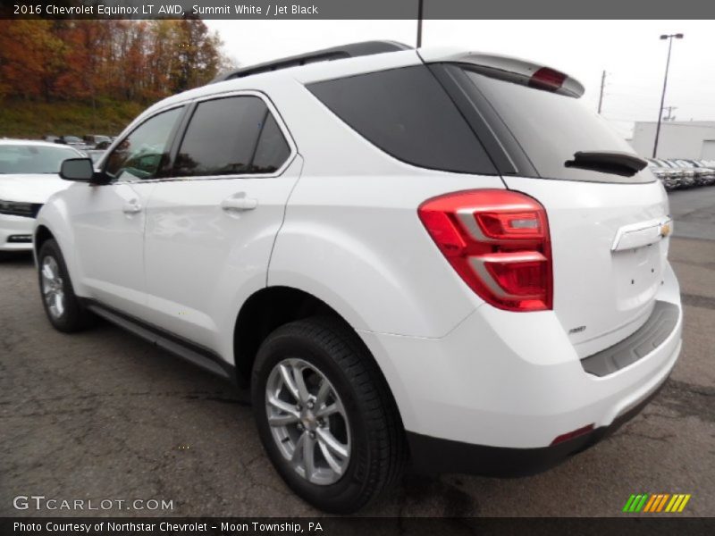 Summit White / Jet Black 2016 Chevrolet Equinox LT AWD