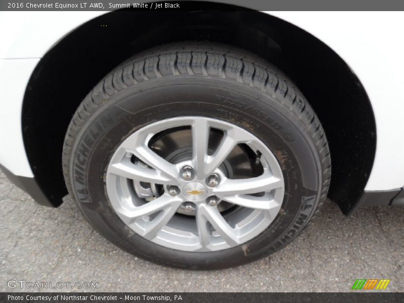 Summit White / Jet Black 2016 Chevrolet Equinox LT AWD