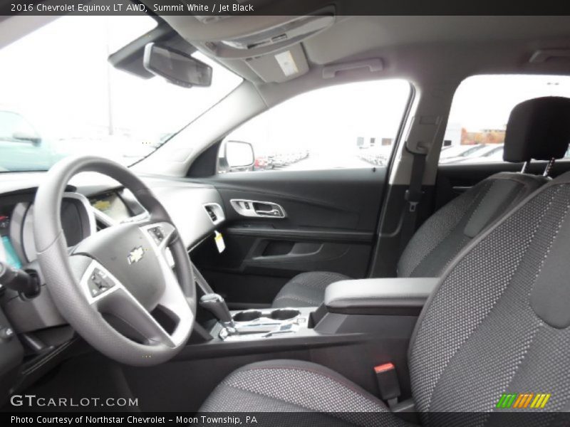 Summit White / Jet Black 2016 Chevrolet Equinox LT AWD
