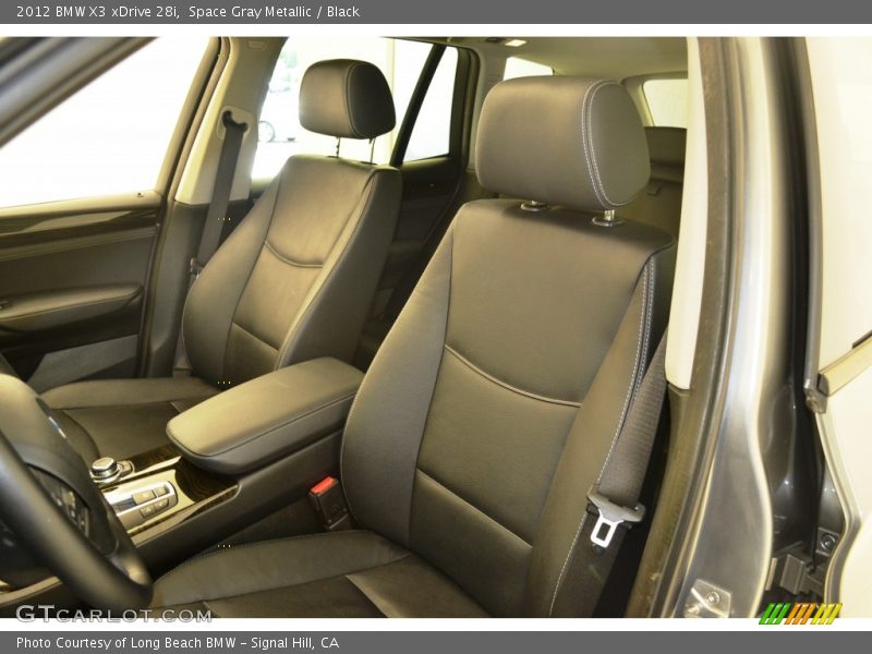 Space Gray Metallic / Black 2012 BMW X3 xDrive 28i