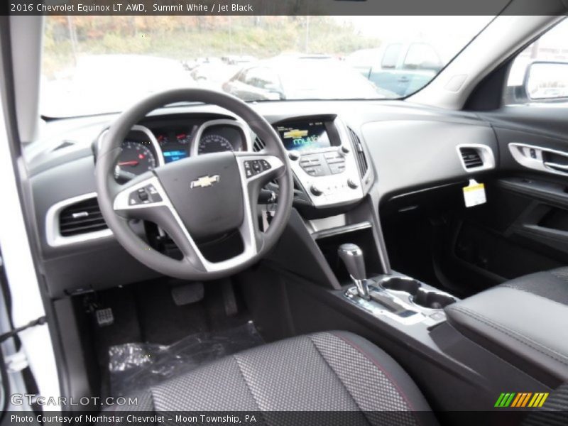 Summit White / Jet Black 2016 Chevrolet Equinox LT AWD