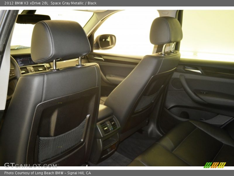 Space Gray Metallic / Black 2012 BMW X3 xDrive 28i