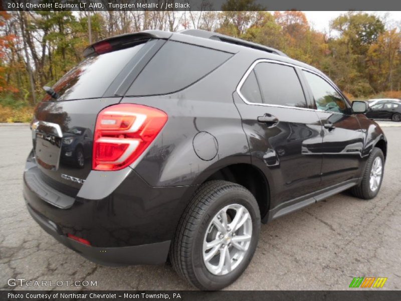 Tungsten Metallic / Jet Black 2016 Chevrolet Equinox LT AWD