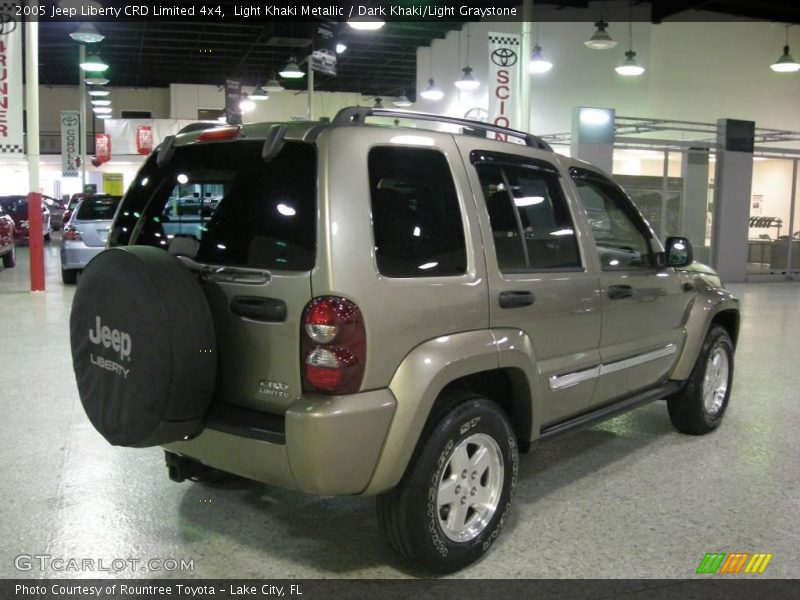 Light Khaki Metallic / Dark Khaki/Light Graystone 2005 Jeep Liberty CRD Limited 4x4